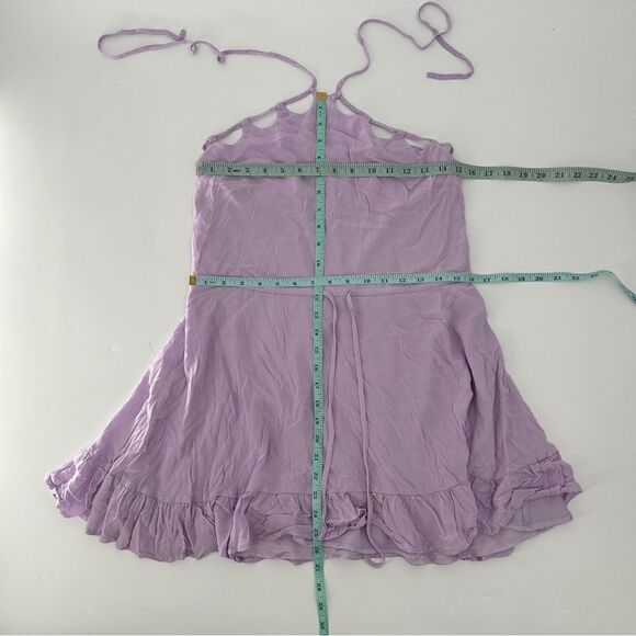 Lovers and Friends Lavender Wiley Mini Dress Small - Picture 6 of 7